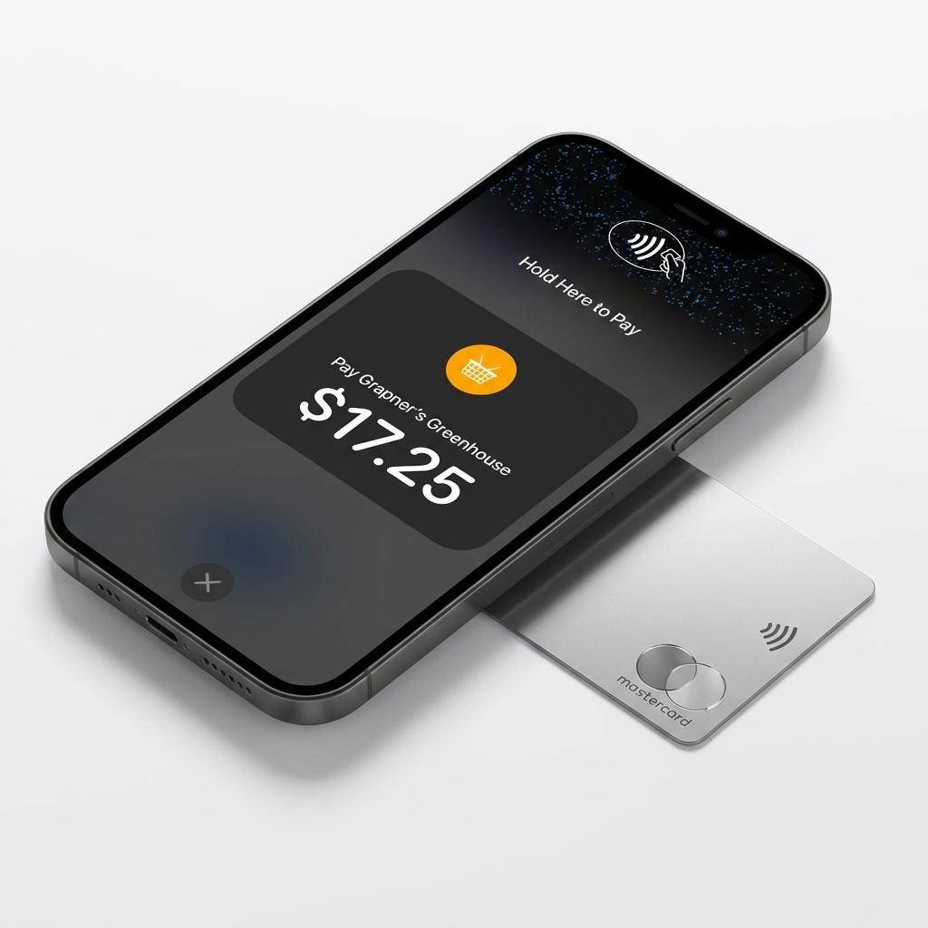 Tap to Pay on a phone with a contactless card
